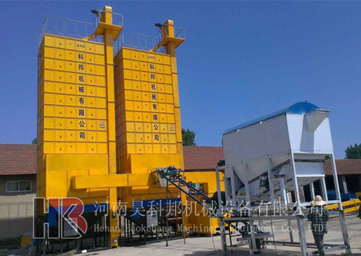 湖北襄陽一拖二水稻烘干機(jī)