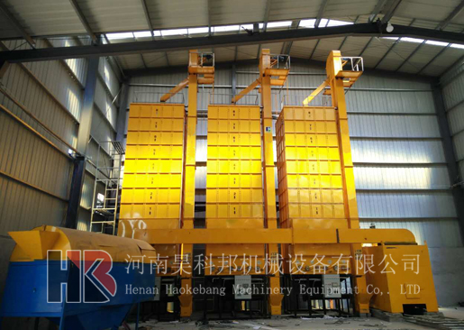 湖北荊州一拖三水稻烘干機