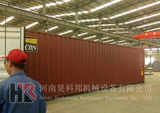 出口阿根廷15噸糧食烘干機