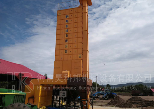 內(nèi)蒙古阿爾山35噸小麥油菜籽烘干機(jī)