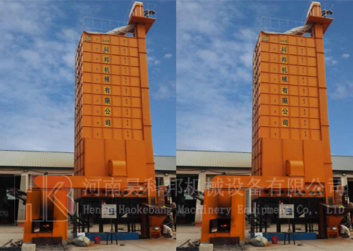 黑龍江黑河50噸糧食烘干機(jī)