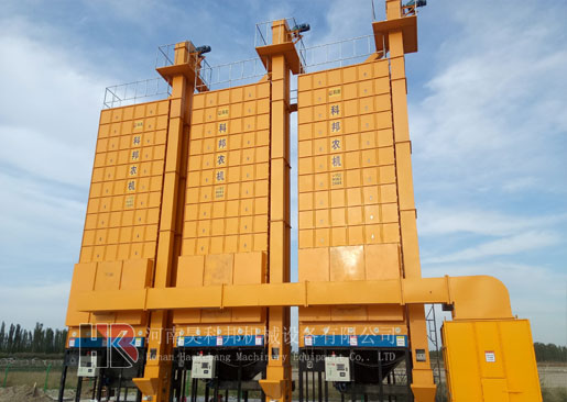 新疆伊犁批次處理量120噸一拖三玉米烘干機